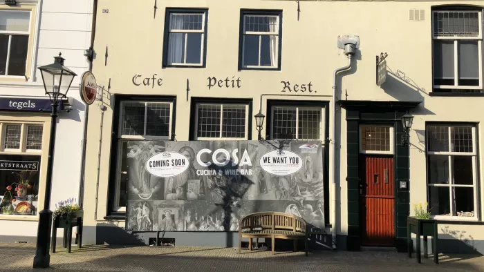 Naarden opstart Italiaans restaurant Cosa