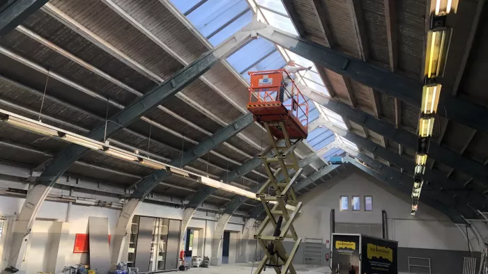 Mega Spoedklus na brand sportschool